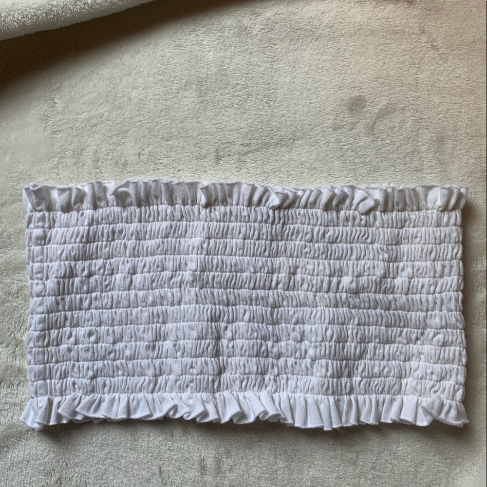 Brandy Melville Smocked Tube Top